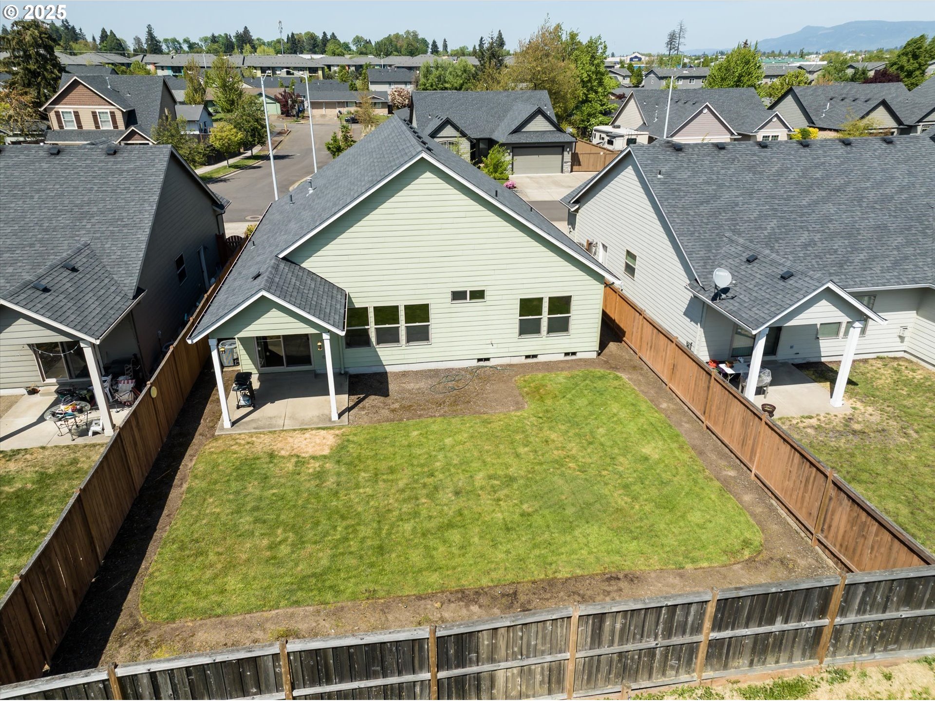 3768 Pachysandra Place Eugene, OR 97402 - Photo 36 of 41 a aerial view of a house with a swimming pool