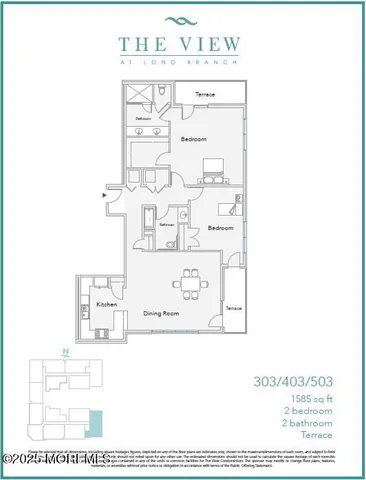 $3,200 | 185 Morris Avenue, Unit 307, Long Branch, NJ 07740