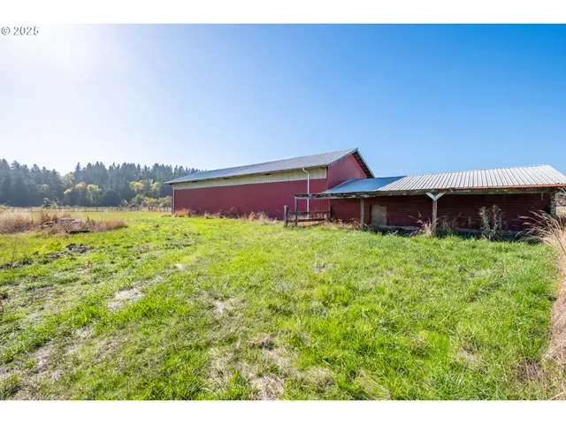 a view of a garage with furniture