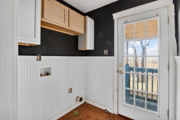 a view of front door