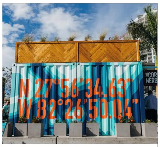 a view of an outdoor sitting area