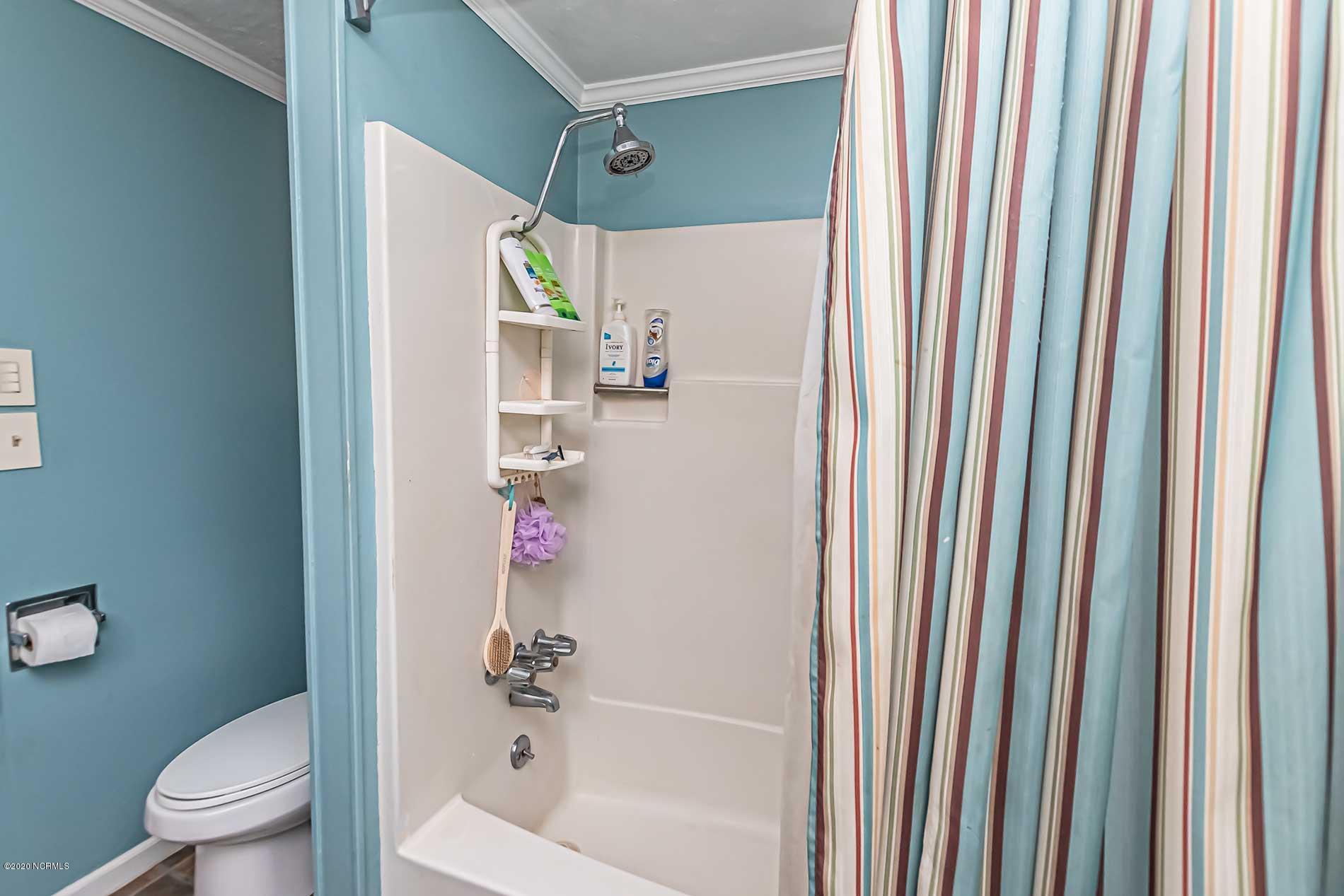 289 Lester Watts Road Tabor City, NC 28463 - Photo 16 of 29 Hall bathroom with shower/tub combo