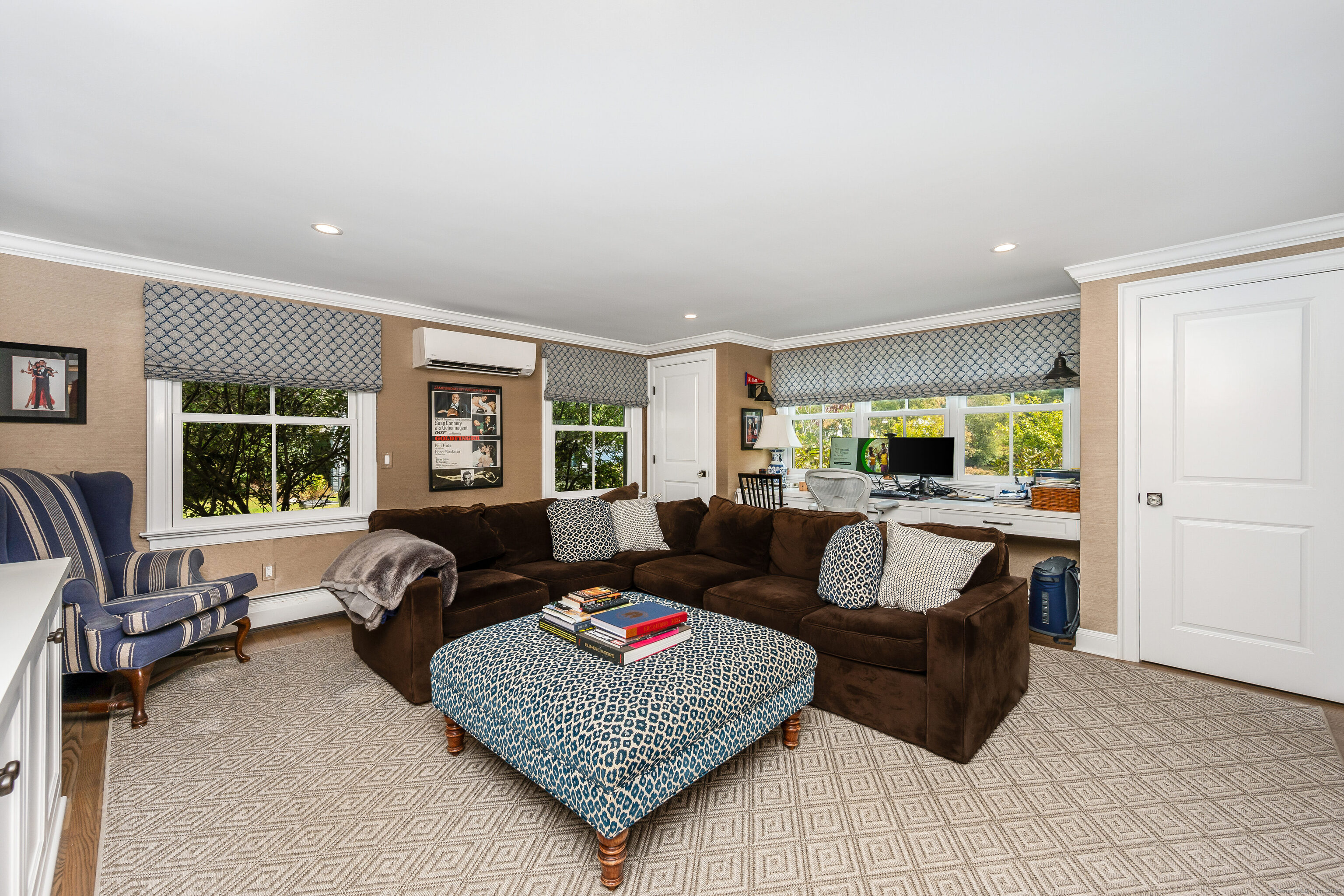 63 Dorchester Road Darien, CT 06820 - Photo 15 of 37 a living room with furniture and a window