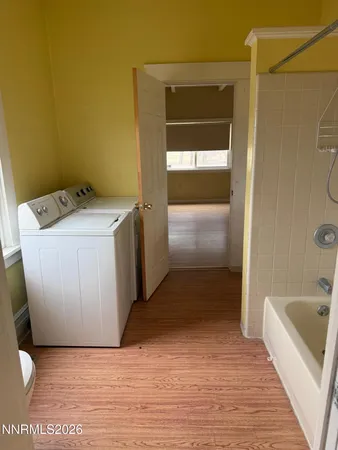 a view of utility room with washer and dryer