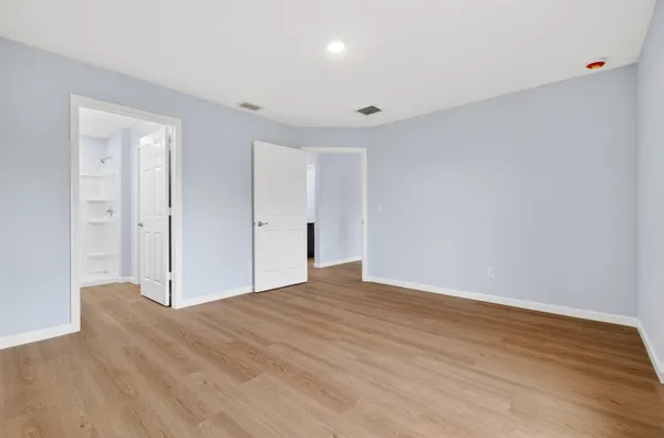 a view of empty room