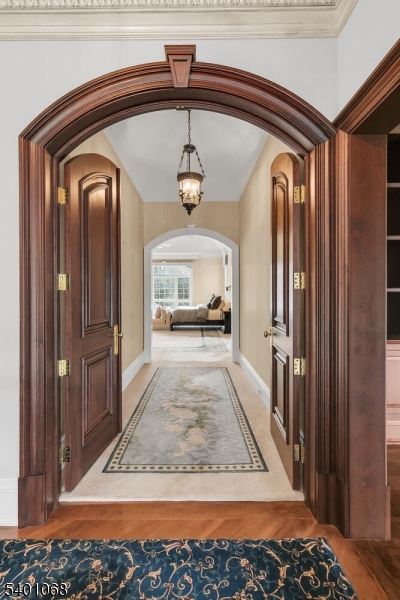 581 Pottersville Road Bedminster, NJ 07931 - Photo 31 of 50 a view of a hallway view with staircase