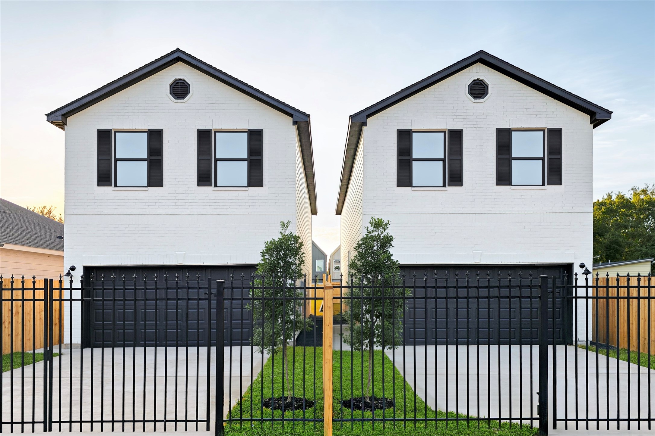 5915 Haight Street, Unit A Houston, TX 77028 - Photo 1 of 21 a view of a house with iron fence