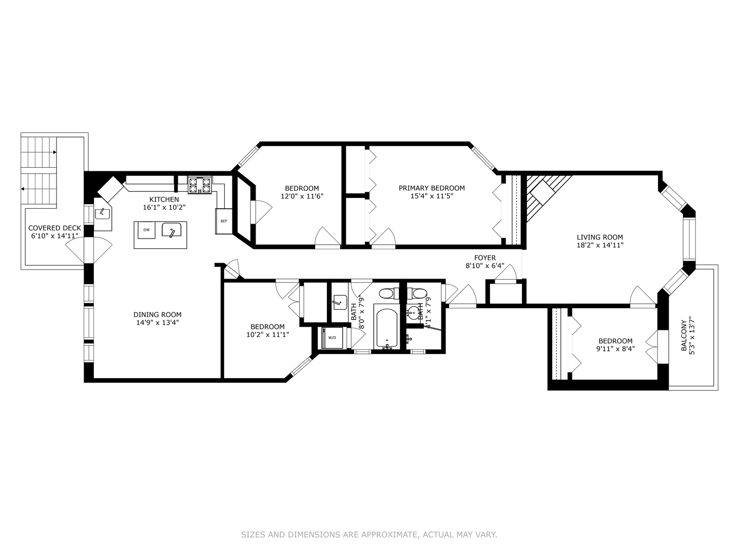 3631 North Sheffield Avenue, Unit 2 Chicago, IL 60613 - Photo 23 of 23 a picture of a rug with a white wall and a refrigerator