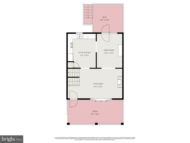 a picture of a bench in a white building