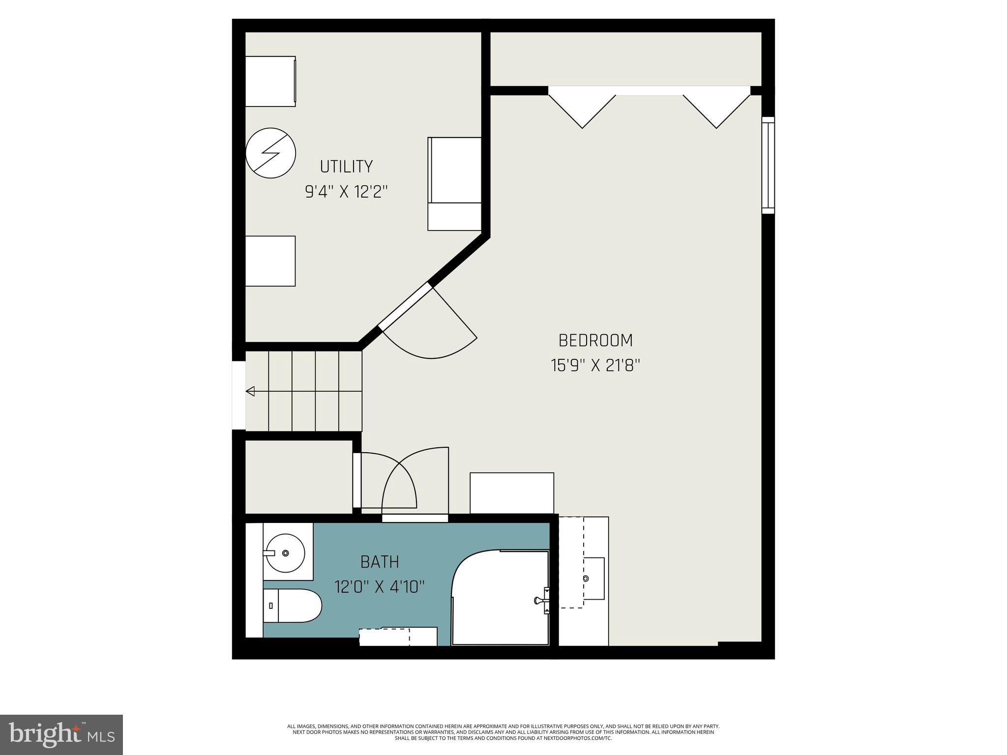 6418 Taunton Road Harrisburg, PA 17111 - Photo 39 of 39 a picture of a bench in a white building