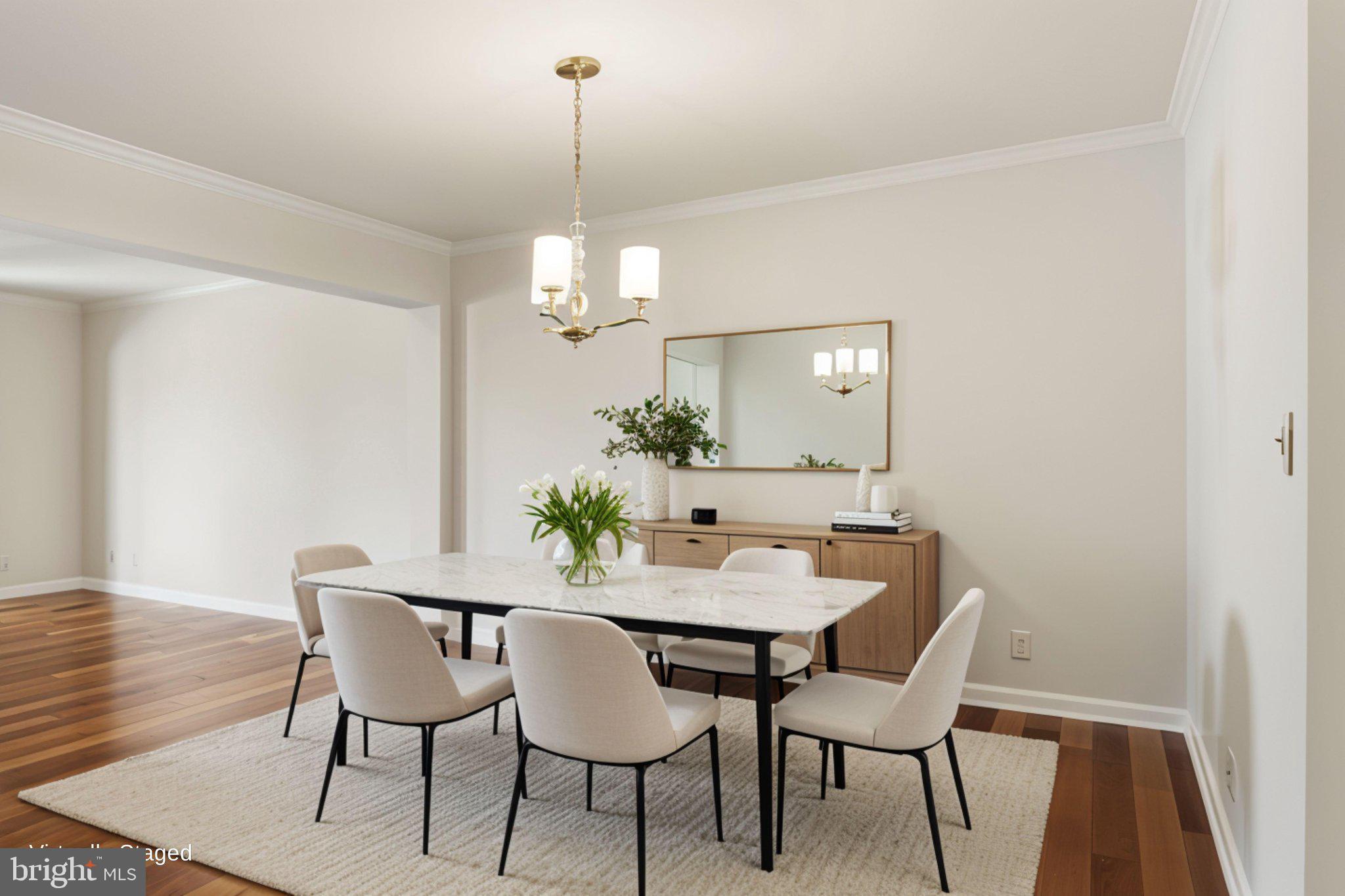 1651 Valencia Way Reston, VA 20190 - Photo 14 of 66 Virtually staged dining room