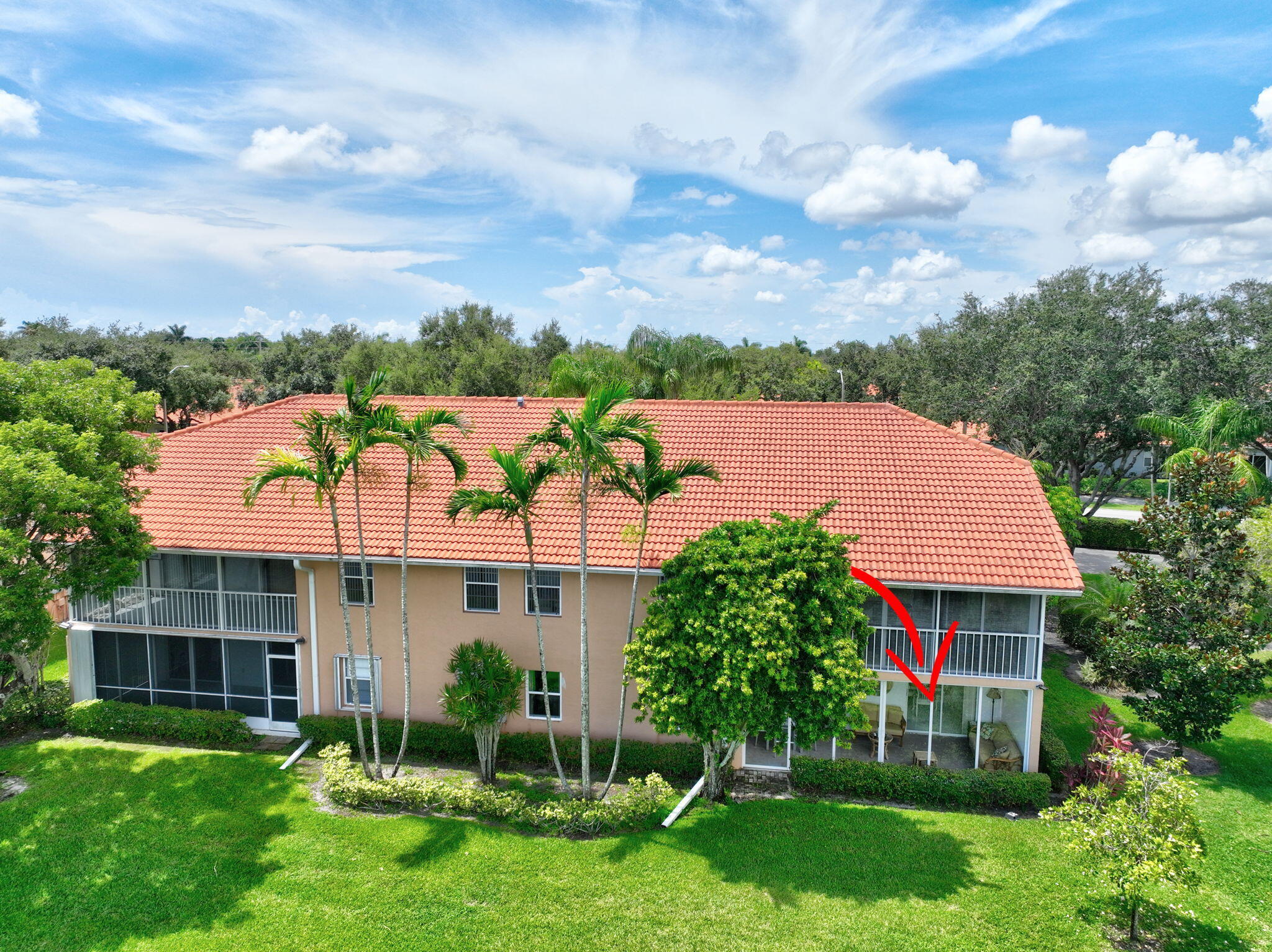 9877 Seacrest Circle, Unit 101 Boynton Beach, FL 33437 - Photo 32 of 39 Rear View