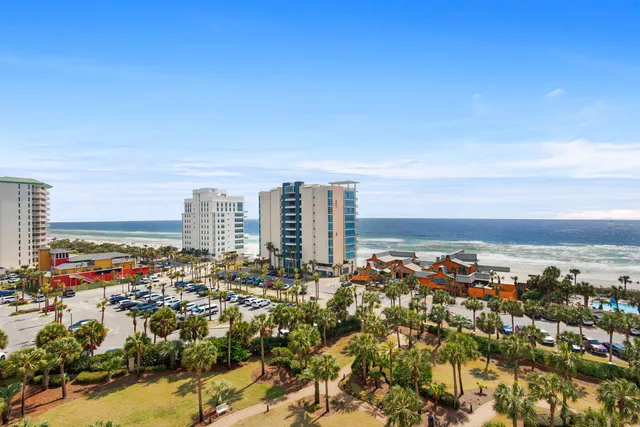 a front view of a building