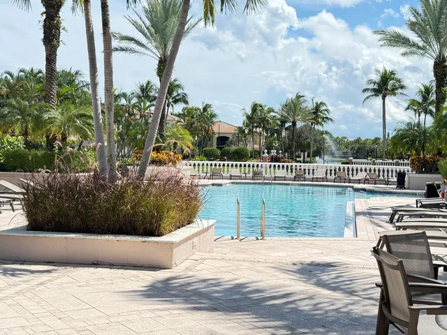 a view of outdoor space with seating area