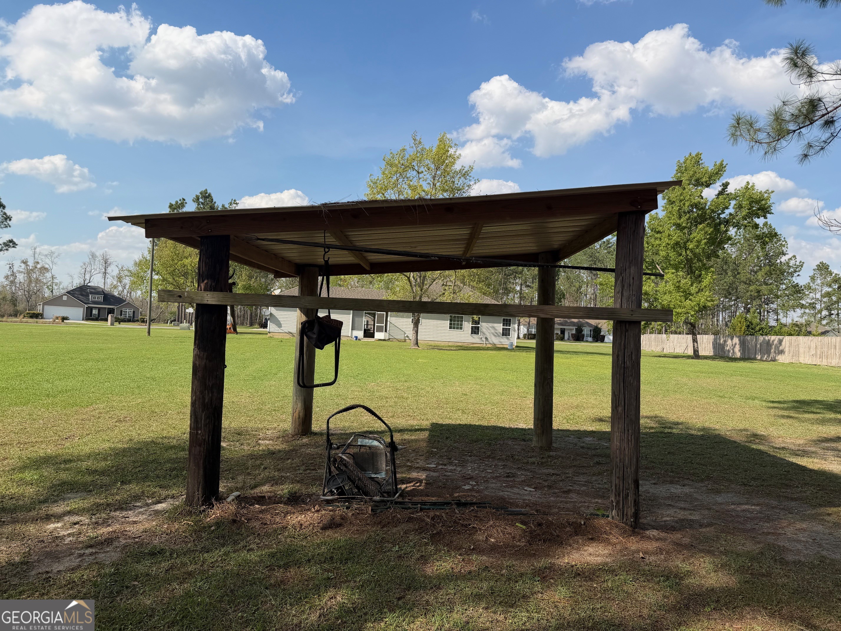 257 Mountain Laurel Road Nashville, GA 31639 - Photo 37 of 41 a view of a terrace with yard