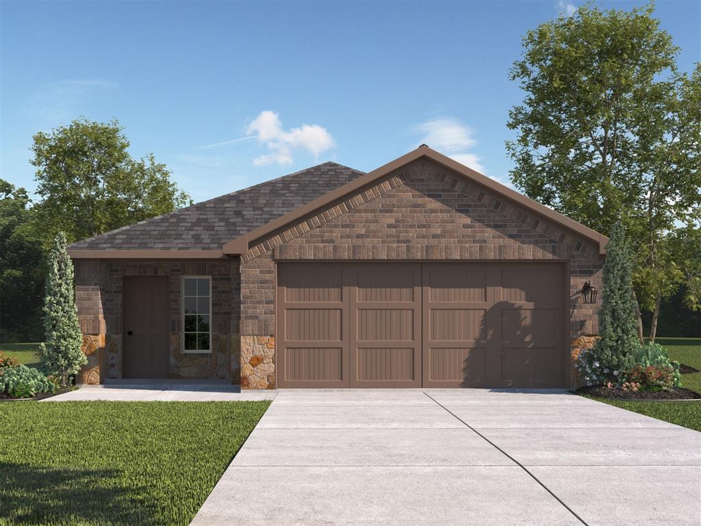 128 Mojave Road Boyd, TX 76023 - Photo 36 of 39 Front Elevation-D.R. Horton's Brooke floor plan elevation B- All Home and community information, including pricing, included features, terms, availability and amenities, are subject to change at any time without notice or obligation. All Drawings, pictures, photographs, video, square footages, floor plans, elevations, features, colors and sizes are approximate for illustration purposes only and will vary from the homes as built.