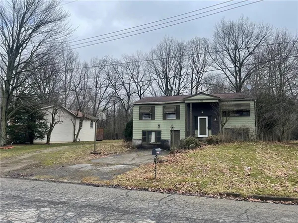 a house that has a tree in front of it