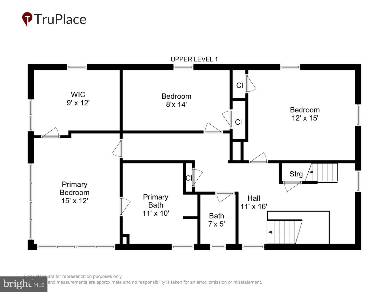 16 Maple Avenue Washington Grove, MD 20880 - Photo 57 of 58 Spacious upper-level floor plan layout.