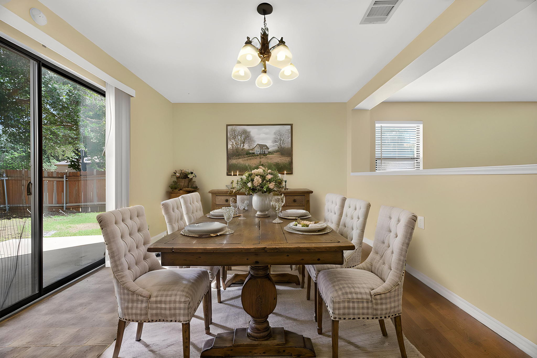 8813 Wiley Way Austin, TX 78747 - Photo 6 of 39 Virtually staged dining area off of the kitchen