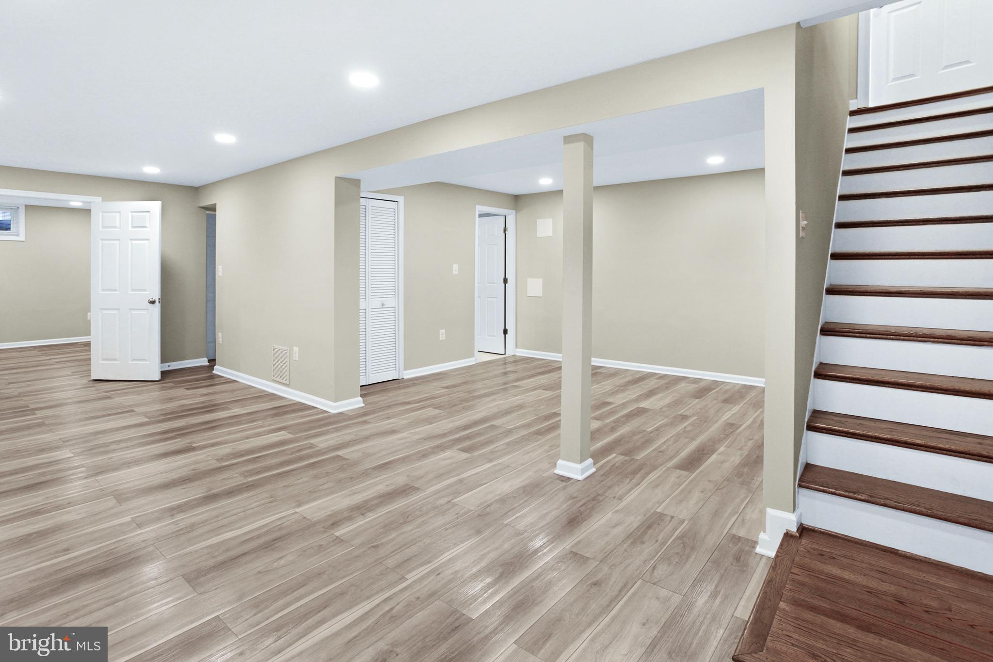 133 Oakview Drive Southeast Leesburg, VA 20175 - Photo 15 of 32 lower level rec room (bonus room on left)