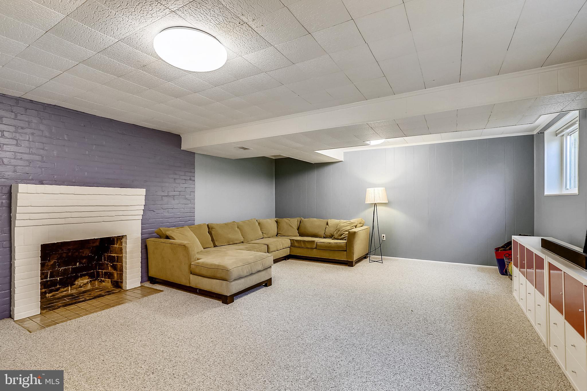 1602 Sherwood Road Silver Spring, MD 20902 - Photo 33 of 41 Rec room with 2nd wood burning fireplace