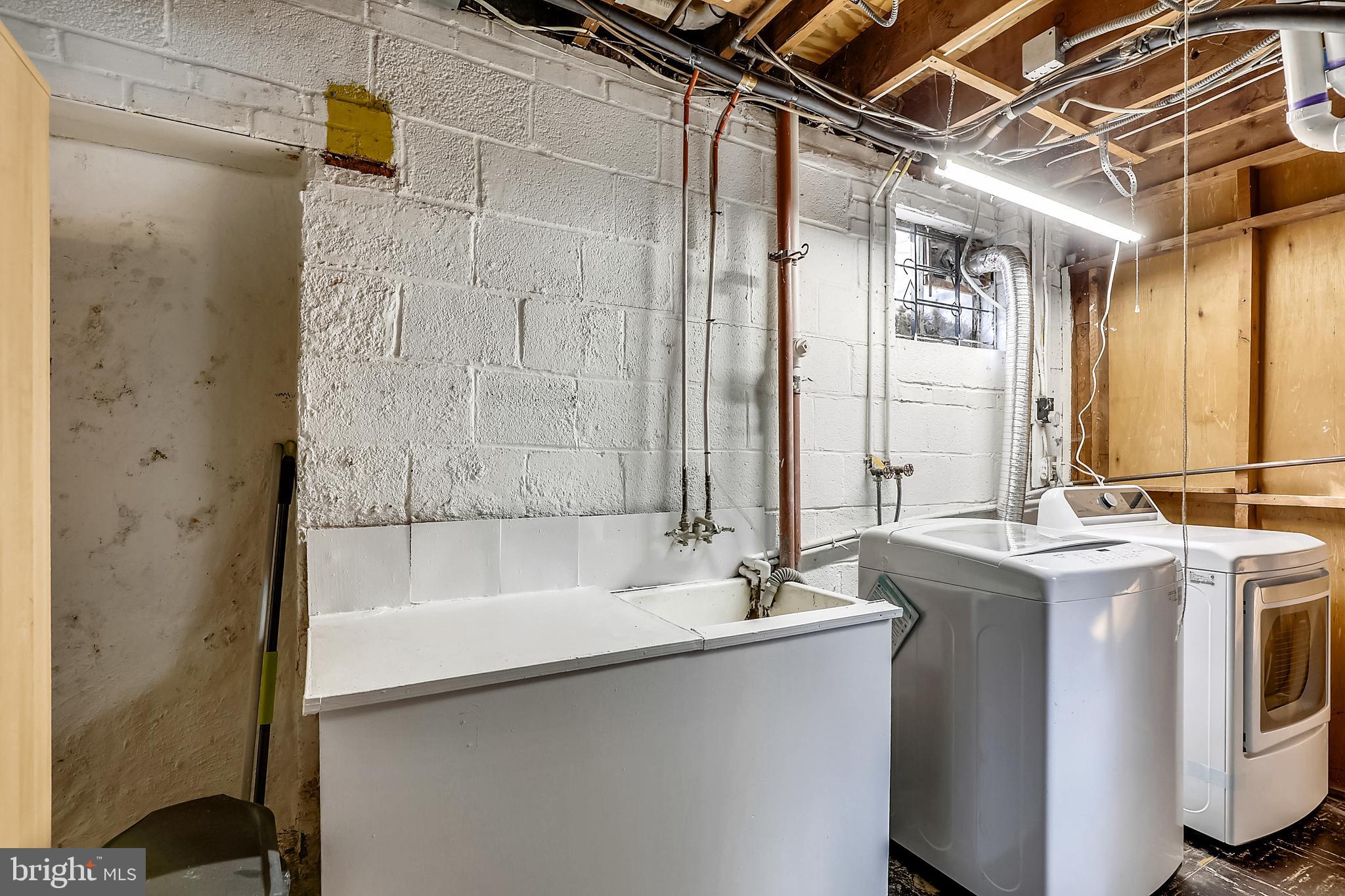1602 Sherwood Road Silver Spring, MD 20902 - Photo 35 of 41 Lower level laundry and utility room