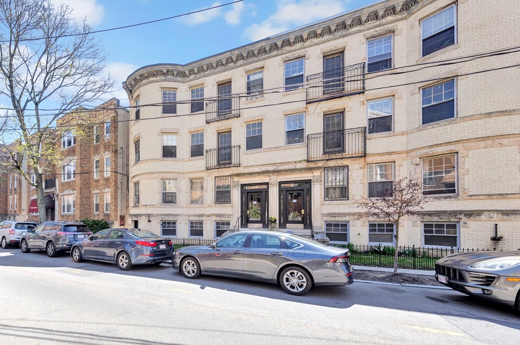 104 Strathmore Road Boston, MA 02135 - Photo 2 of 41 a car parked in front of a building