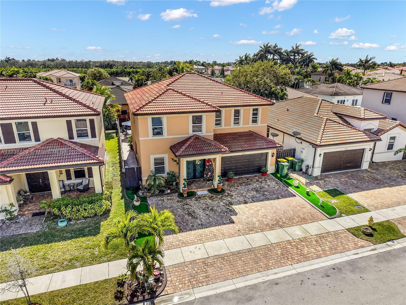 4170 Northeast 20th Street Homestead, FL 33033 - Photo 48 of 52 an aerial view of a house with a yard