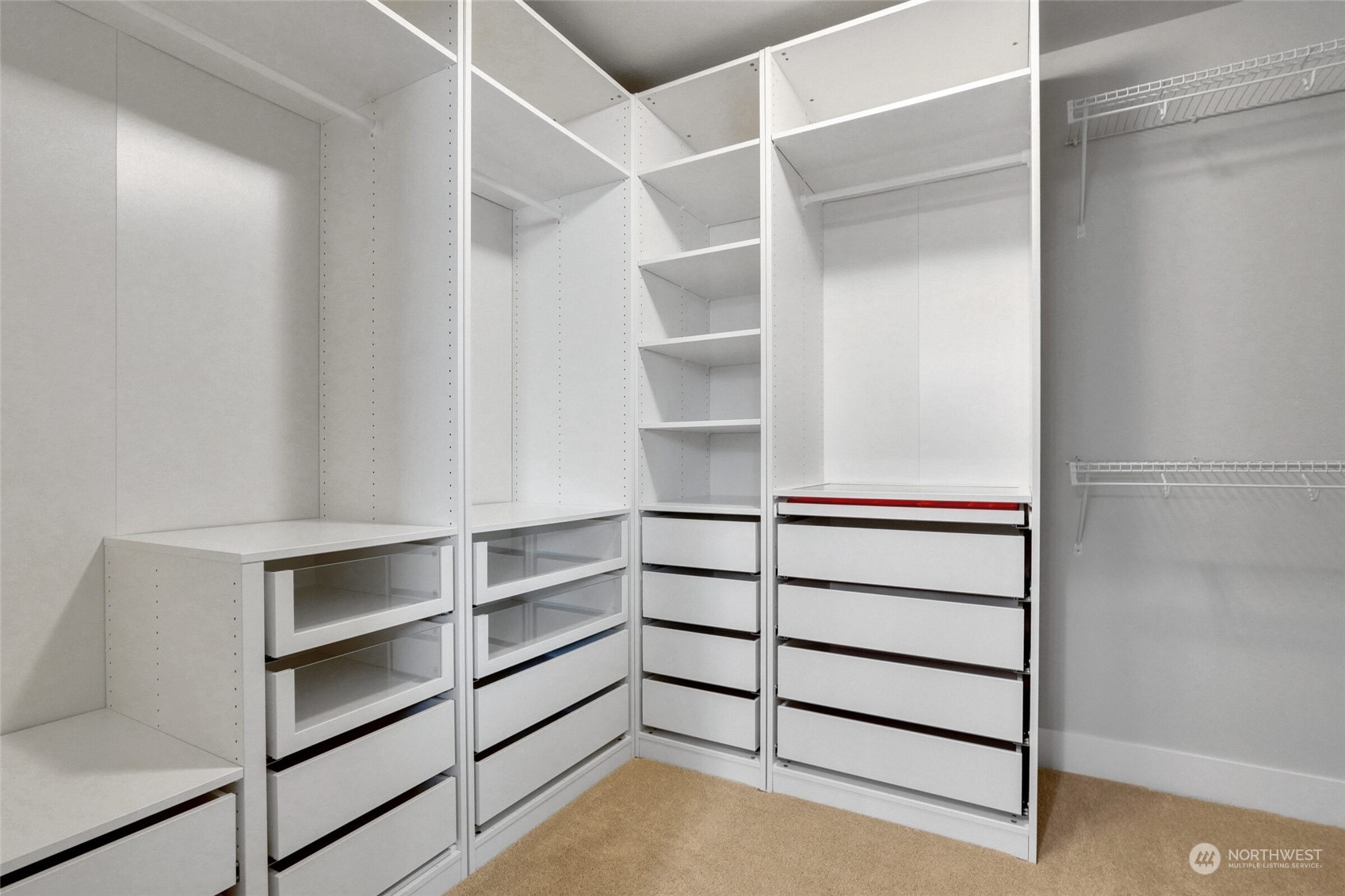 1907 240th Place Southwest Bothell, WA 98021 - Photo 18 of 28 a view of an empty walk in closet