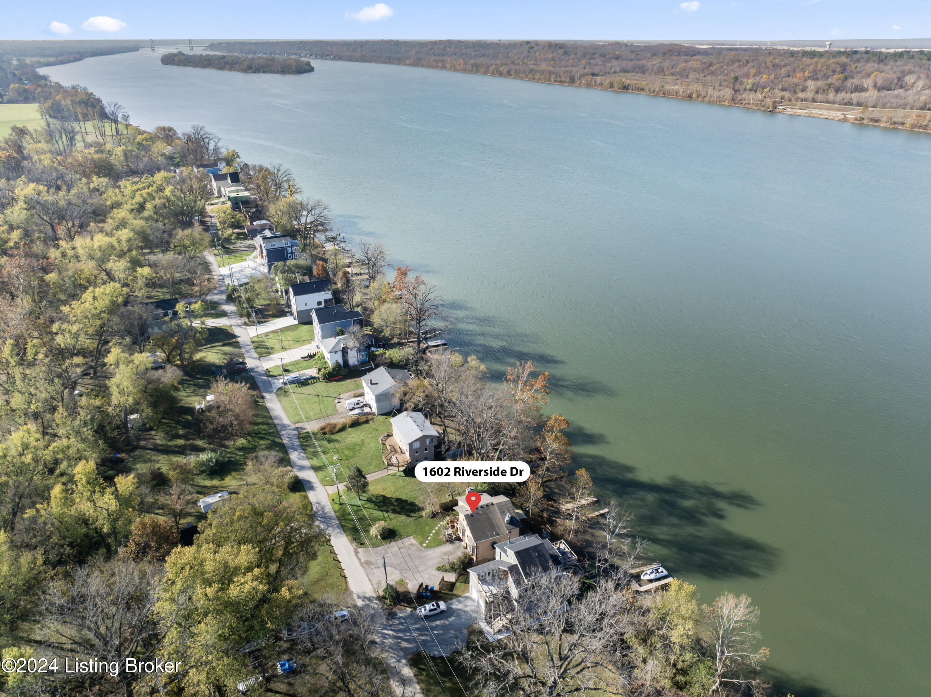 1602 Riverside Drive Prospect, KY 40059 - Photo 2 of 33 River view/ 12 mile island