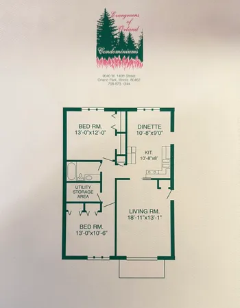 $189,900 | 9008 West 140th Street, Unit 3C, Orland Park, IL 60462