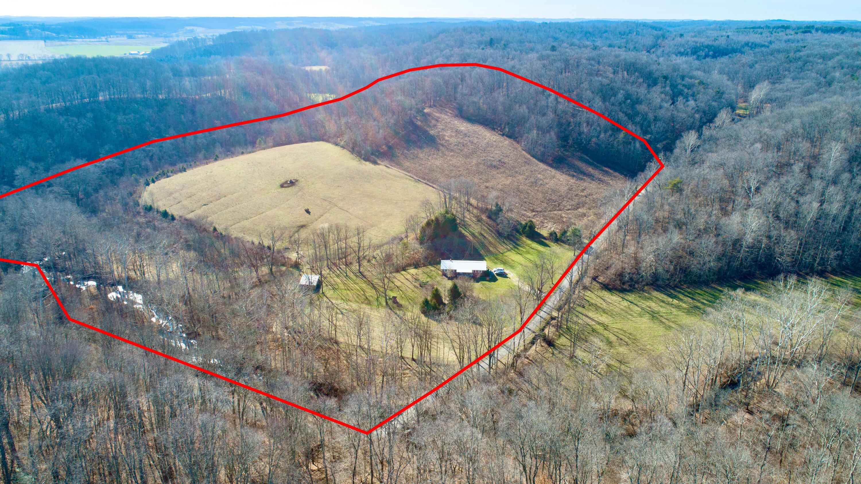 1368 Allen Road Beaver, OH 45613 - Photo 76 of 77 To give you an idea of the approximate property boundaries for your 34 acres.