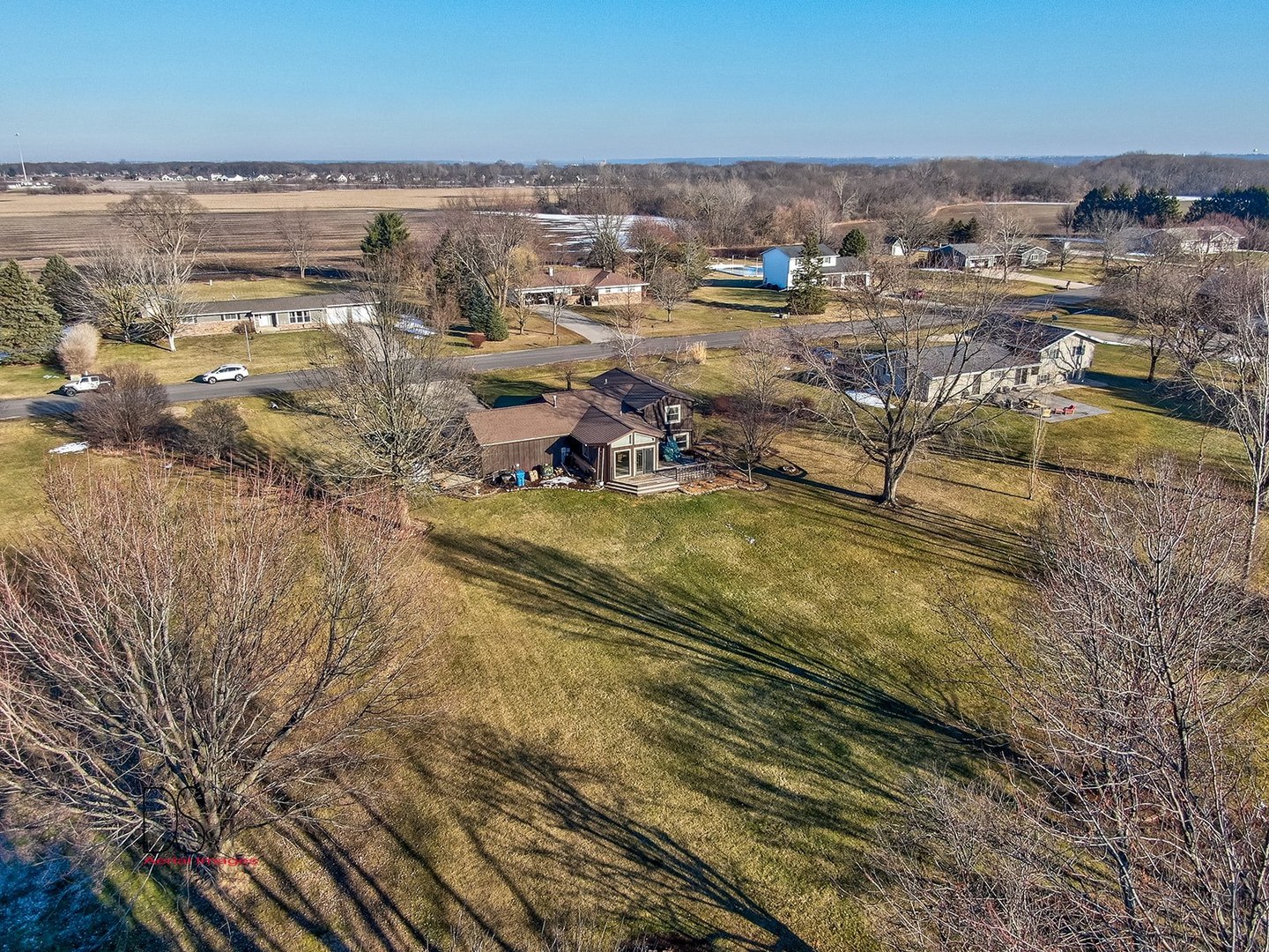 2983 East 1520th Road Ottawa, IL 61350 - Photo 4 of 21 an aerial view of residential houses with outdoor space