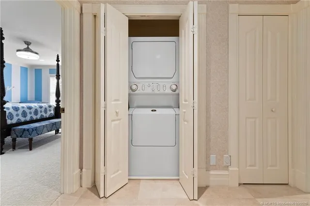 a view of a lake with a yard