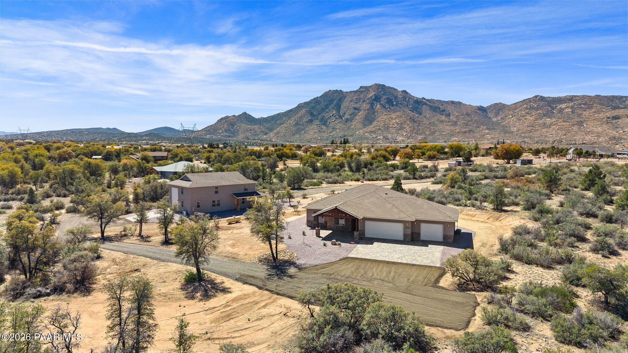 9596 North Bridle Ridge Road Prescott, AZ 86305 - Photo 8 of 45 4-Aerial Front 2