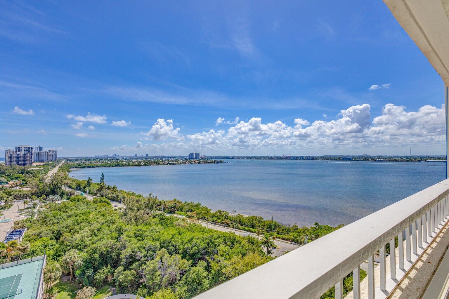 5280 North Ocean Drive, Unit 12F Riviera Beach, FL 33404 - Photo 37 of 66 BALCONY VIEW