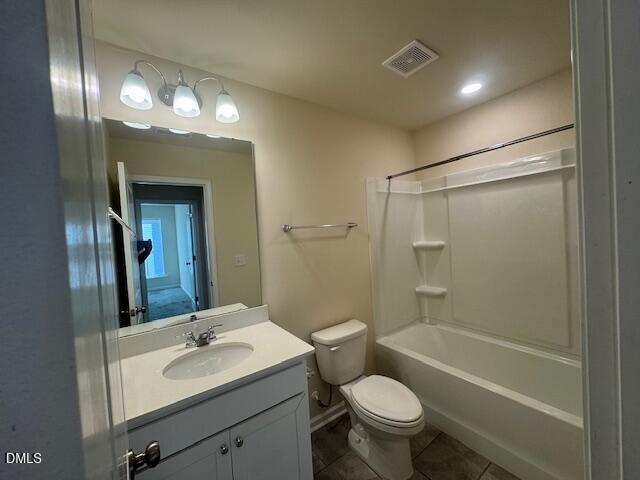 448 Glen Clova Drive Raleigh, NC 27603 - Photo 18 of 23 a bathroom with a sink a toilet and shower