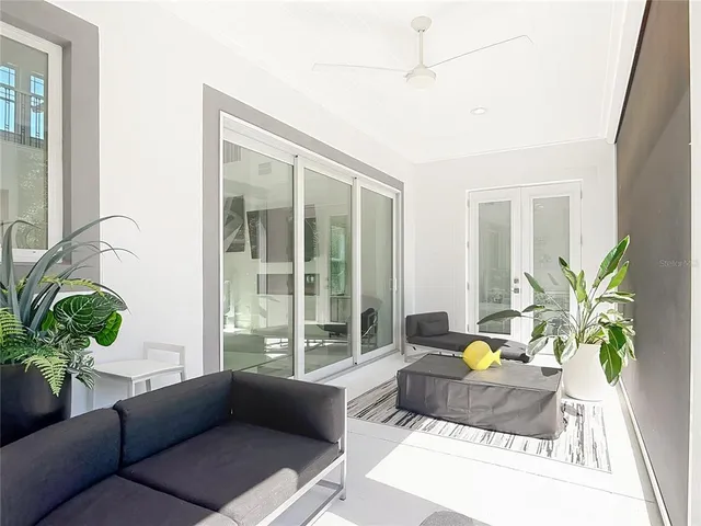 a view of a back yard of the house