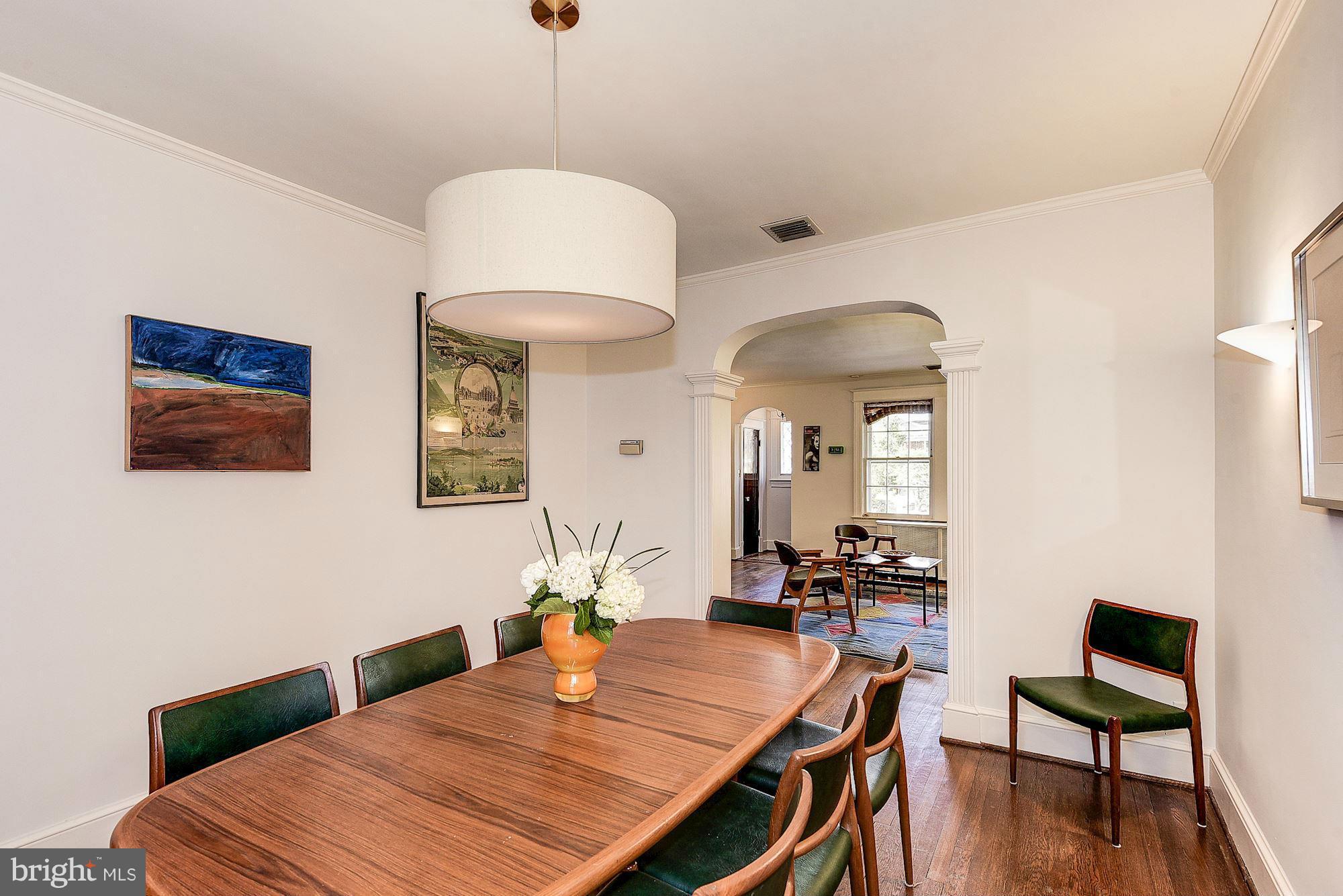 3834 Calvert Street Northwest Washington, DC 20007 - Photo 4 of 17 Dining Room