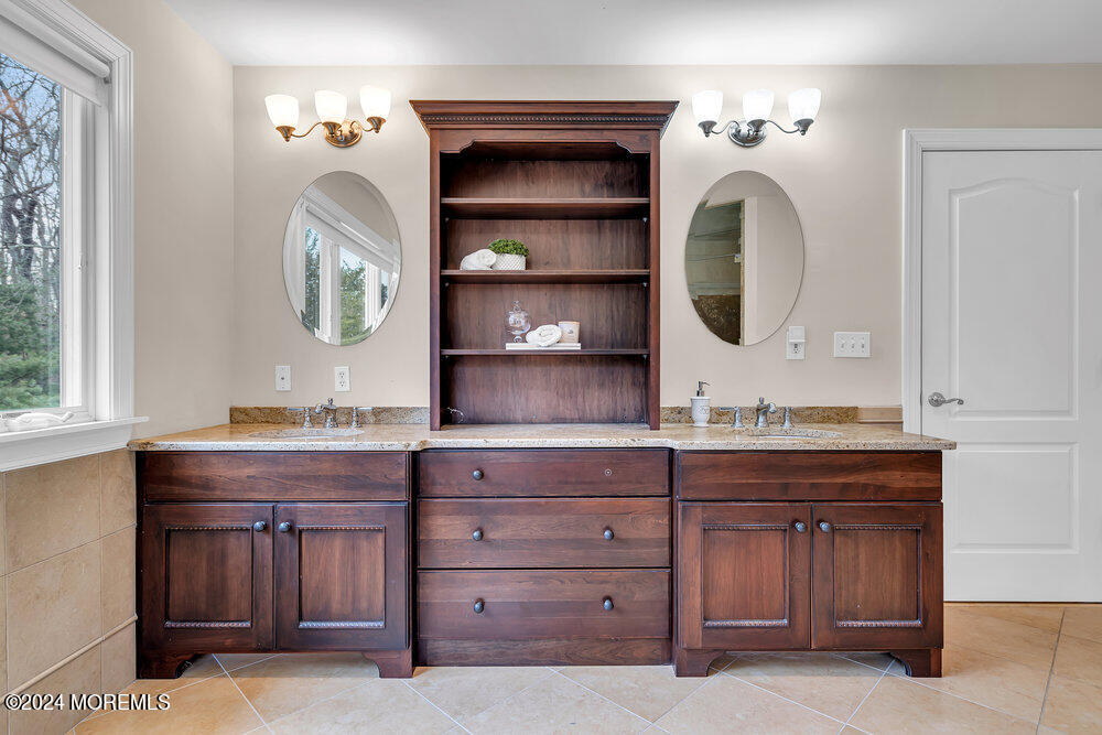 103 Obre Road Colts Neck, NJ 07722 - Photo 39 of 64 36_Master Bath Double Sink