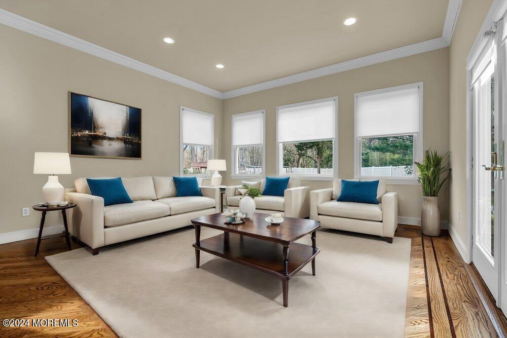 103 Obre Road Colts Neck, NJ 07722 - Photo 5 of 64 7_Virtual Staged Living Room