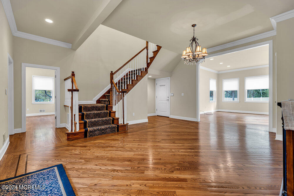 103 Obre Road Colts Neck, NJ 07722 - Photo 9 of 64 6_Entry Foyer Towards Stairs