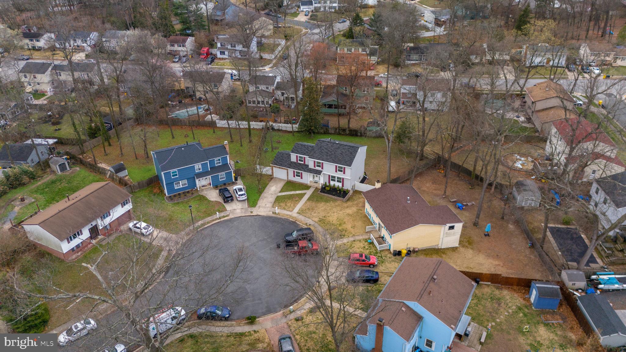 645 Ridgefield Court Glen Burnie, MD 21061 - Photo 55 of 62 an aerial view of a house with a ocean view