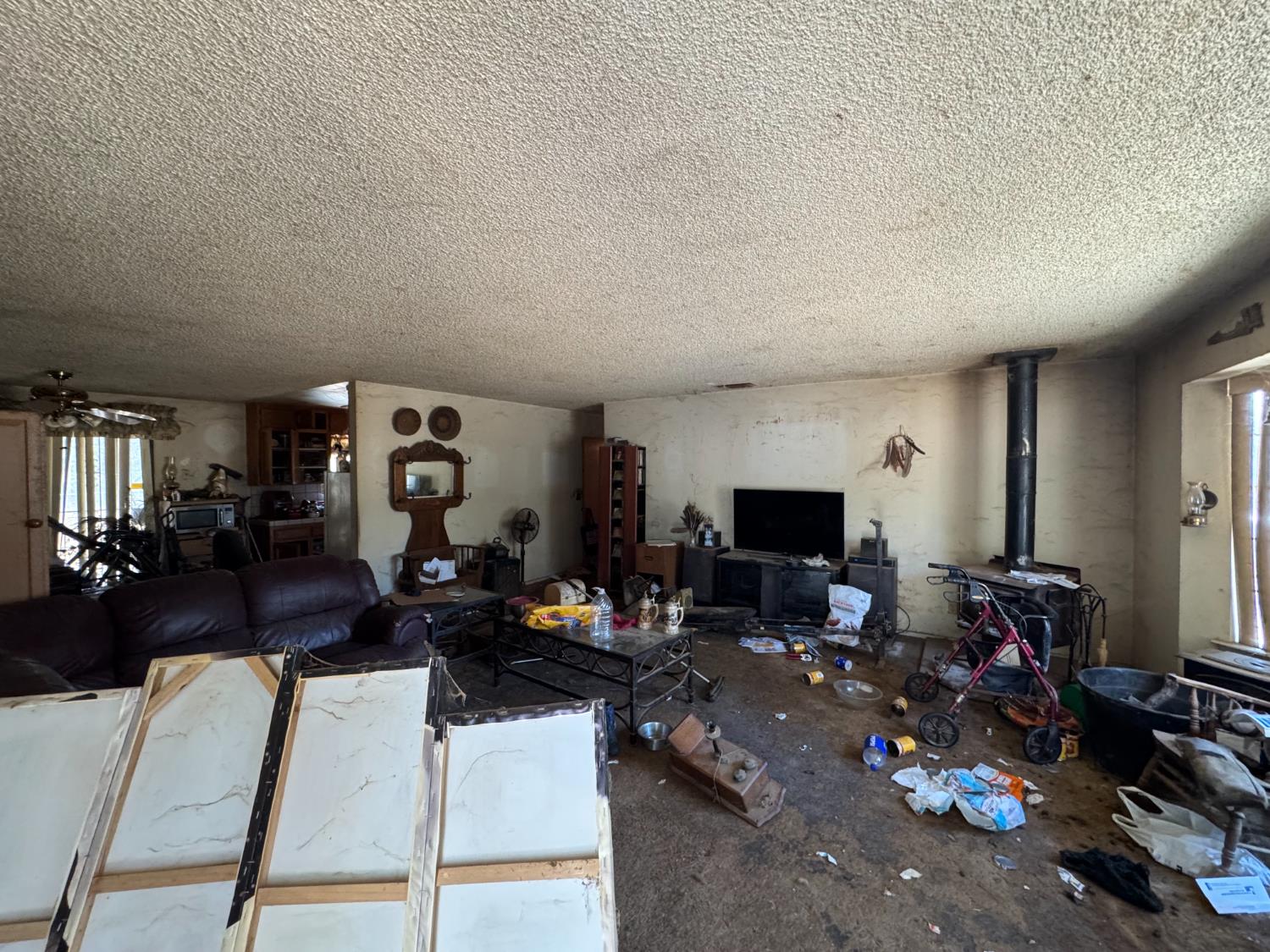 37307 Mistletoe Road Squaw Valley, CA 93675 - Photo 9 of 13 a living room with furniture and a flat screen tv