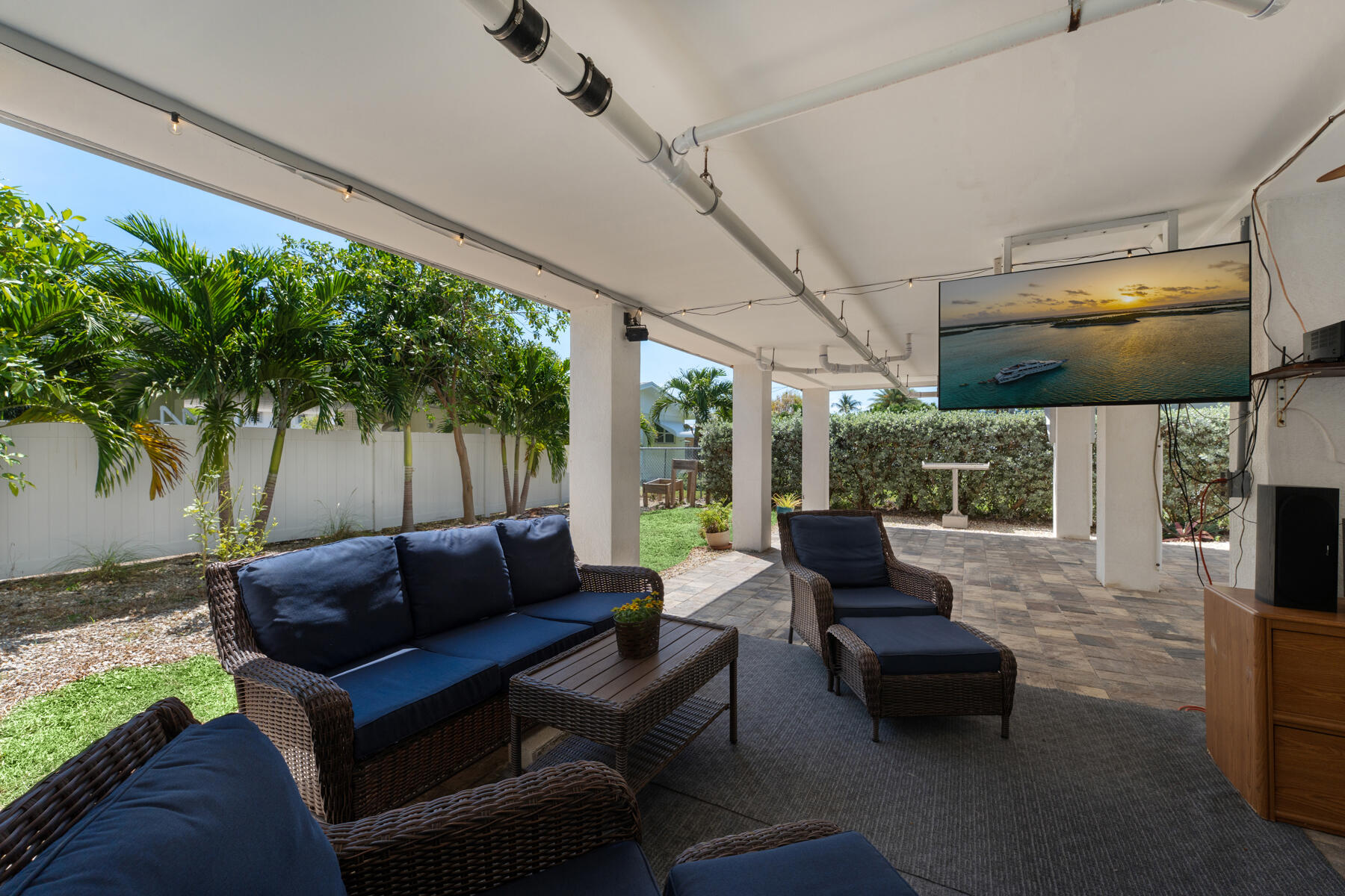 650 64th Street Marathon, FL 33050 - Photo 36 of 45 a living room with furniture and a large window