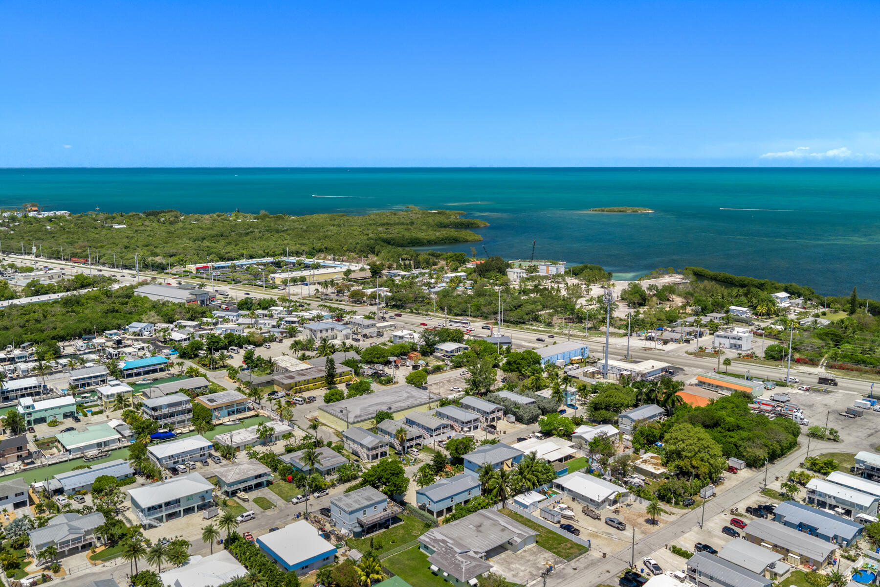 650 64th Street Marathon, FL 33050 - Photo 45 of 45 an aerial view of residential houses with outdoor space and trees