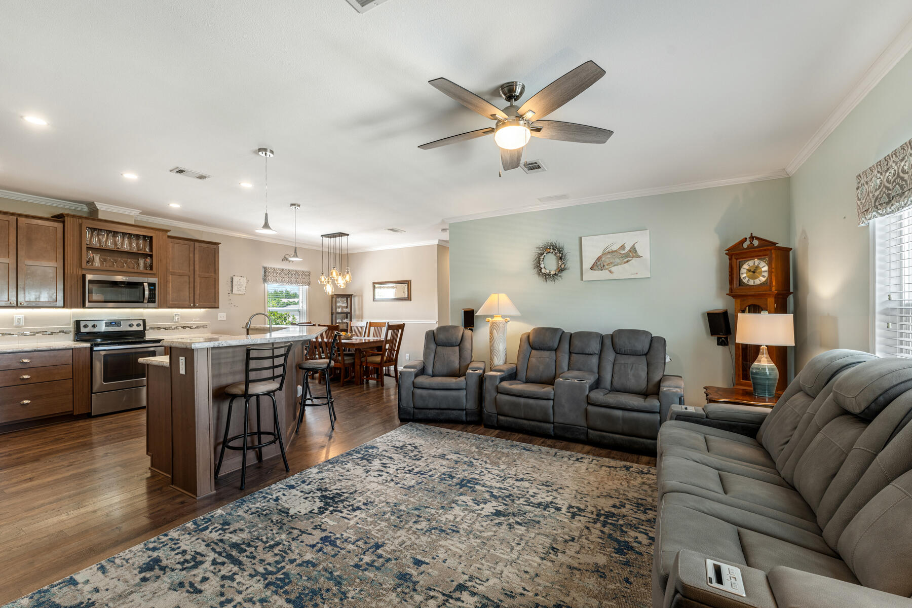 650 64th Street Marathon, FL 33050 - Photo 9 of 45 a living room with furniture kitchen view and a window