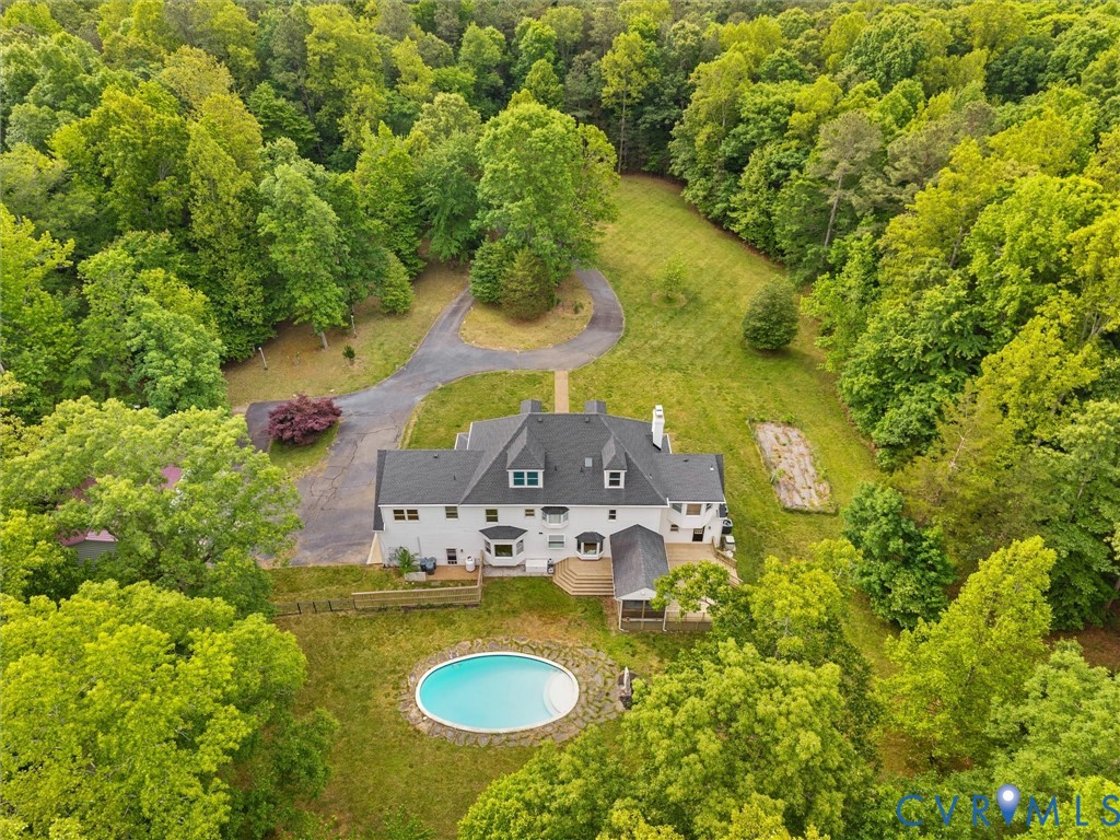 1700 Tigers Road Manakin-Sabot, VA 23103 - Photo 55 of 64 an aerial view of a house with yard swimming pool and outdoor seating