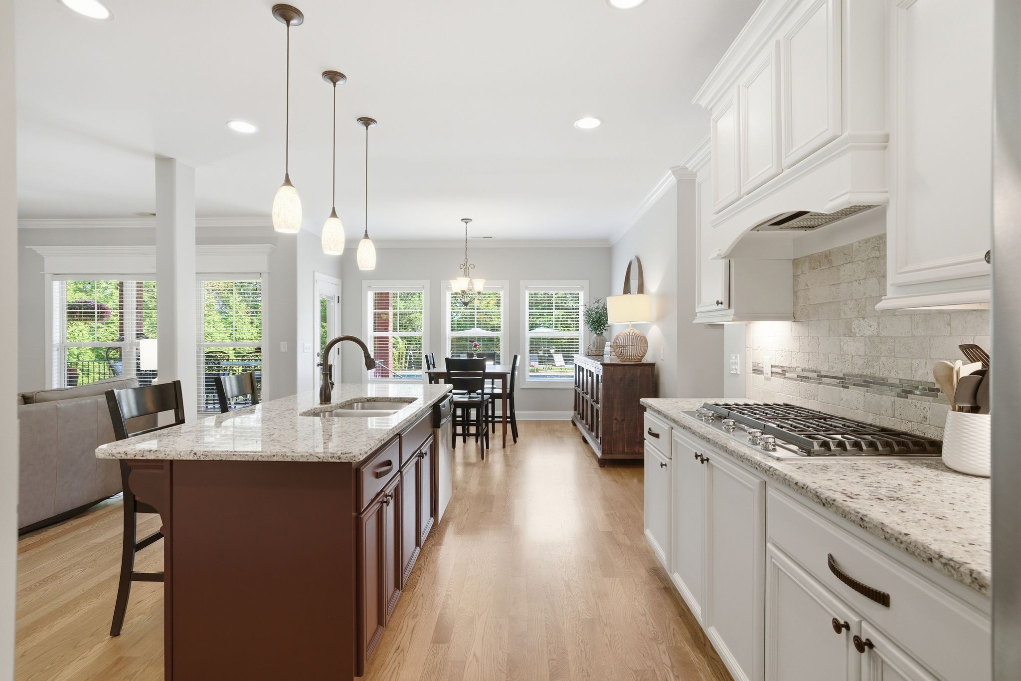 211 Fox Den Way Murfreesboro, TN 37130 - Photo 13 of 64 a kitchen with counter top space a sink appliances and cabinets