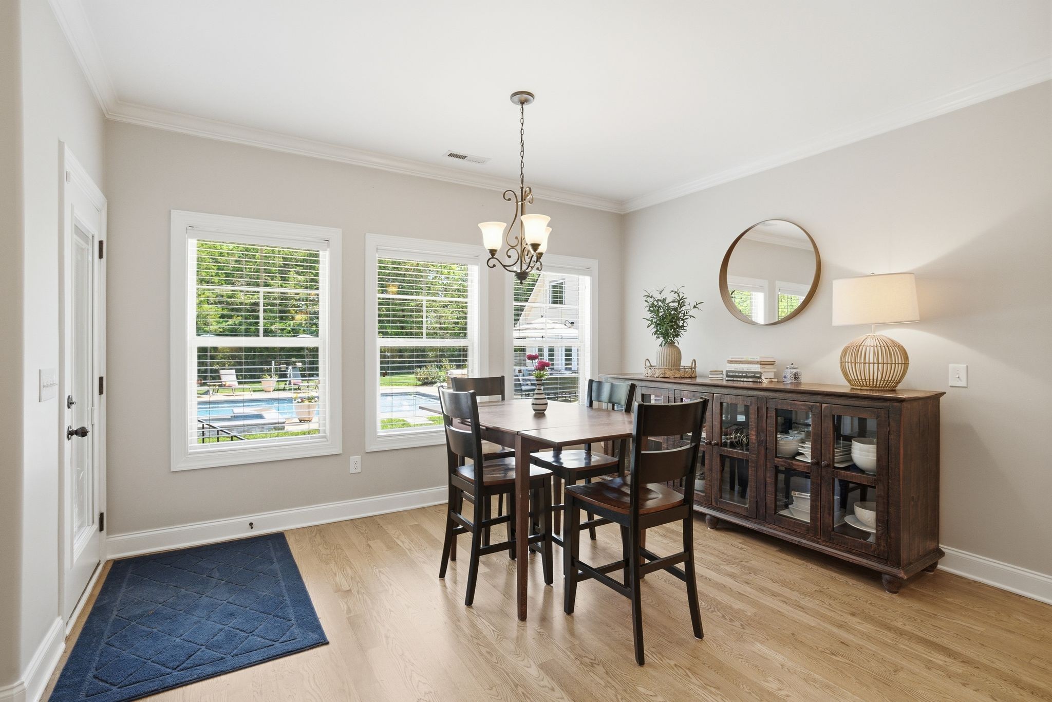 211 Fox Den Way Murfreesboro, TN 37130 - Photo 15 of 64 a view of a dining room with furniture window and wooden floor